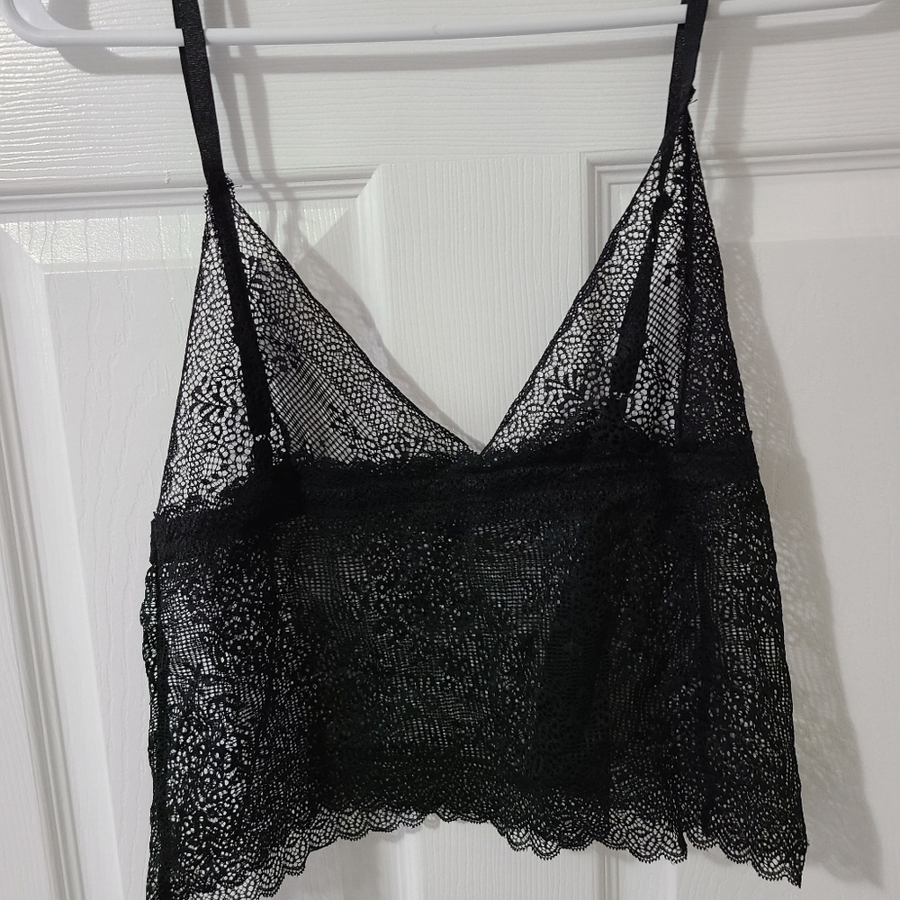 Lace Bralette/crop tank